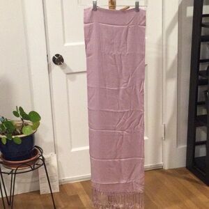 Elegant Lilac Scarf with Fringe from SPECTRUM